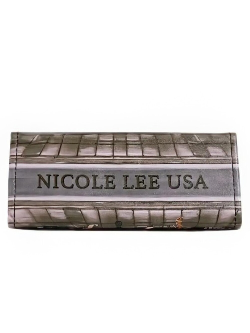Nicole Lee Foldable Sunglasses Case Readers Glasses Holder NWT - Picture 5 of 6